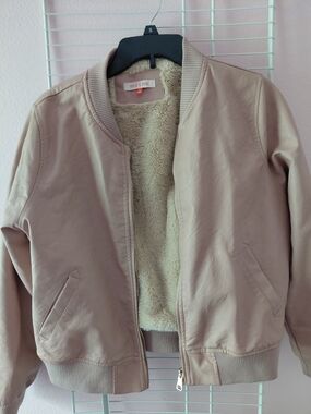 Women's Cream Bomber Jacket